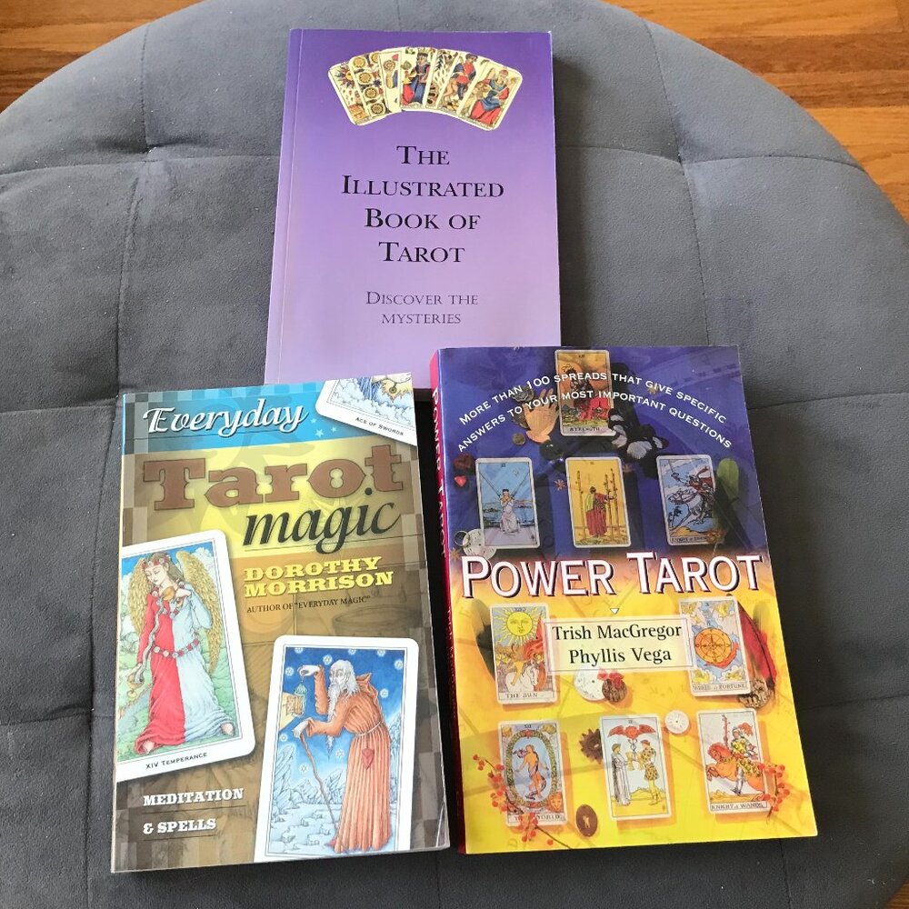 Set of 3 Tarot Books